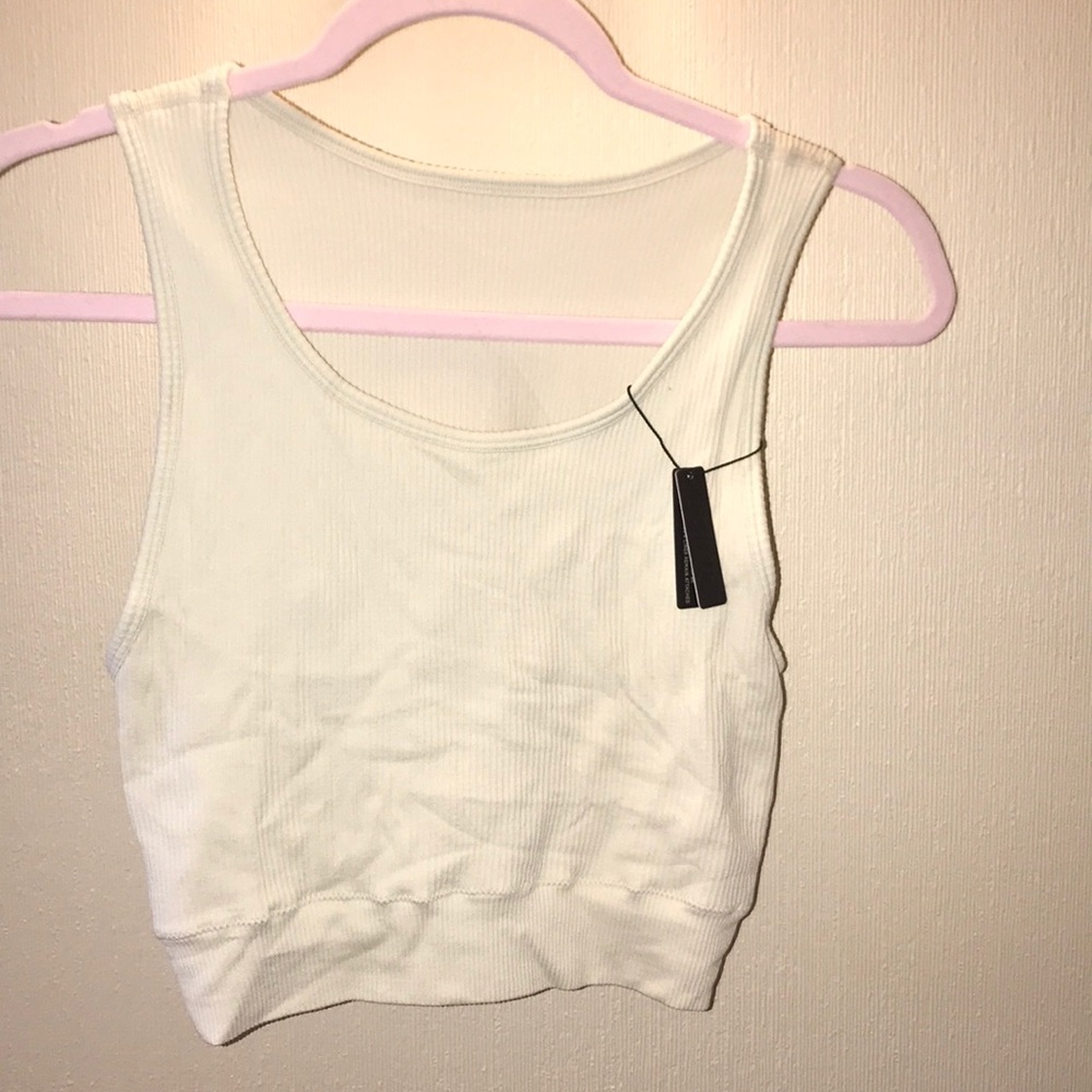 Seamless Rib Highneck Bra